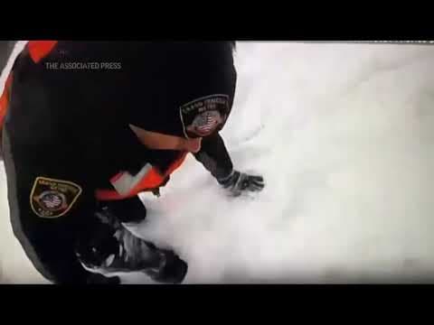 Michigan man who fell through ice is rescued with help from his dog