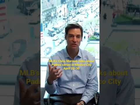 "Three of the top most popular players in Mexico are on the Padres" - Padres to play in Mexico City