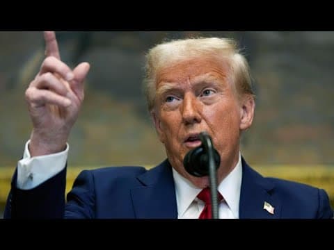 President Trump orders funding freeze during review of federal loans and grants