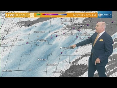 6 a.m. update on winter snow storm in Indiana | Weather Impact Alert