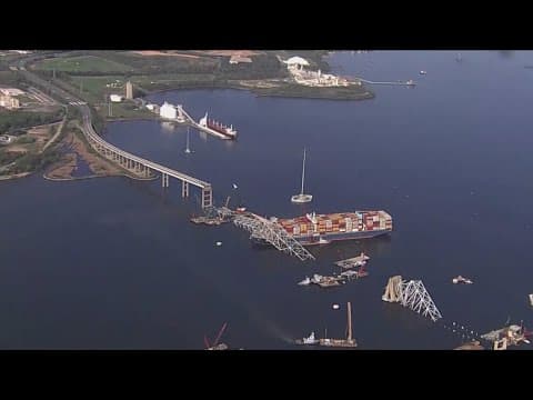 Demolition of remaining parts of Key Bridge begins Monday