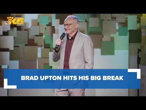 Senior comedian Brad Upton hits his big break, thanks to the internet