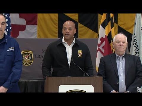 WATCH: Maryland Gov. Wes Moore update on recovery efforts after Baltimore Key Bridge collapse