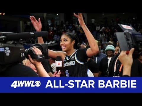 Angel Reese reacts to being named a WNBA All-Star