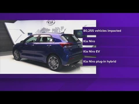 Kia recalls more than 80,000 vehicles due to improper airbag deployment, damaged wiring