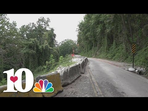 A crumbling road in Roane Co. is stirring up debate on whether it's safe or not to be open