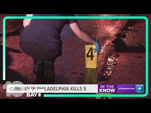 5 killed after gunman targets Philadephia neighborhood