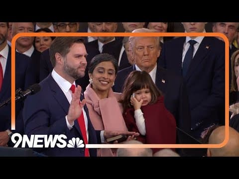 J.D. Vance Sworn in as Vice President