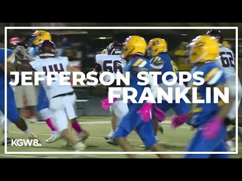 Jefferson stops Franklin in PIL matchup | Friday Night Football