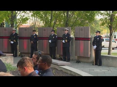 Families, community remember 13 heroes added to Indiana Firefighters Memorial