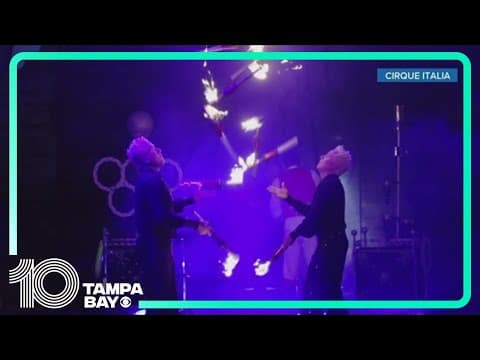 Cirque Italia brings unique aquatic circus to Palmetto