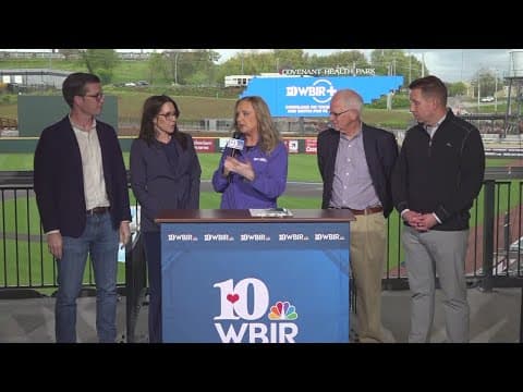 Speaking with city and county leaders about Covenant Health Park