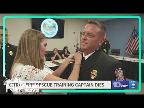 Citrus County Fire Rescue mourns loss of training captain killed