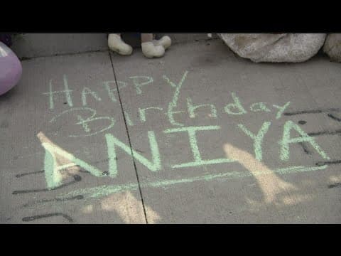 Aniya Allen's birthday event