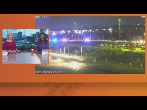 Car leads police on slow-speed chase near Indianapolis airport