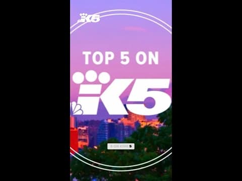 Top 5 on KING 5: Weekend road closures impact Puget Sound travel, Decker search update and more