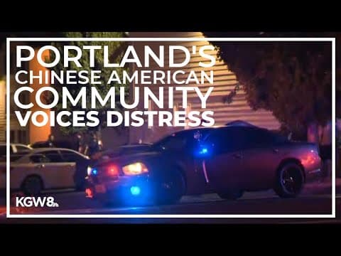 Portland’s Chinese American community rebukes police for the lead-up to a shooting