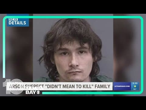 Man accused of setting house on fire, killing 4, said he only wanted to 'scare' them