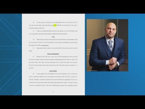 Maryland slaps multimillion-dollar fine on contractor for unfair, deceptive practices