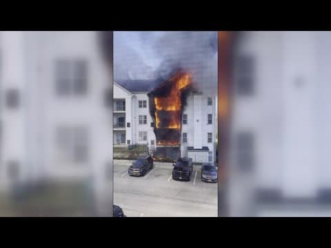 4 people, multiple dogs rescued from condo fire in Bowie Maryland