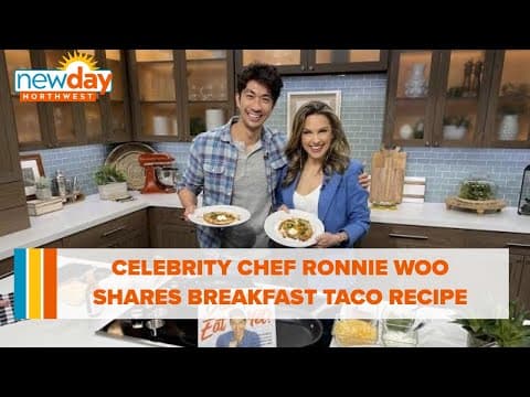 Breakfast for Dinner? Try these 'Fugly Delicious Breakfast Tacos' from celebrity chef Ronnie Woo!
