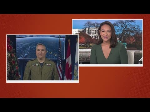 Lt. Gen Blaise Frawley joined us this morning from NORAD headquarters