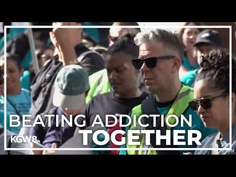 Portland's Walk for Recovery building community while working to fight Oregon's addiction crisis