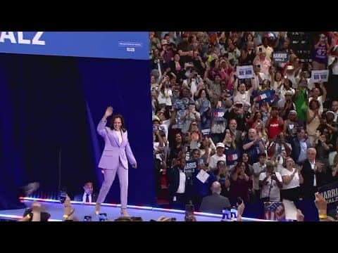 Harris, Trump on campaign blitz this weekend