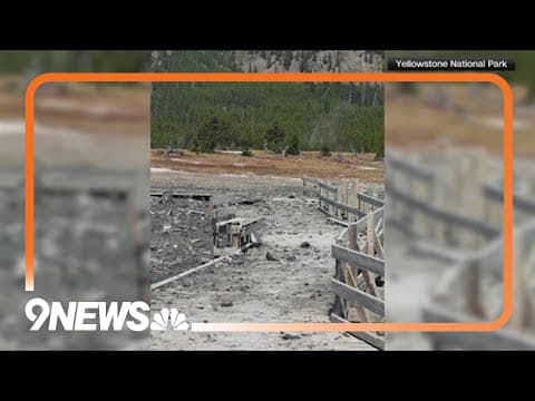 No one injured after explosion at Yellowstone