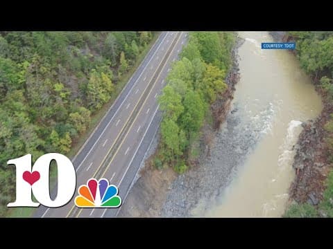 Here's what roads are still impacted in Tennessee by Helene's flooding