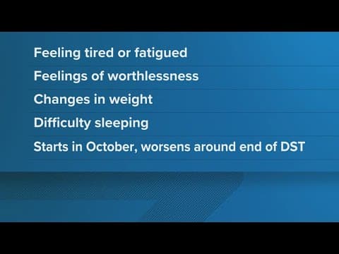 Seasonal affective disorder: What is it and what are common symptoms?