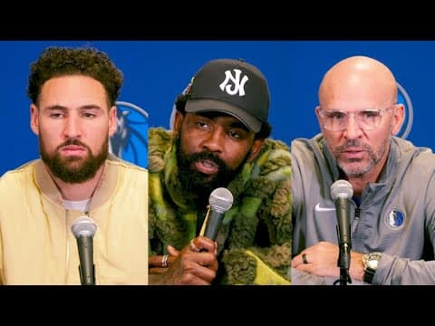 Kyrie Irving, Klay Thompson, Jason Kidd | Mavs-Nuggets postgame interviews 11.10.24