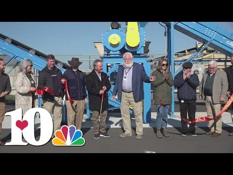 Blount County cuts the ribbon on its new glass recycling facility