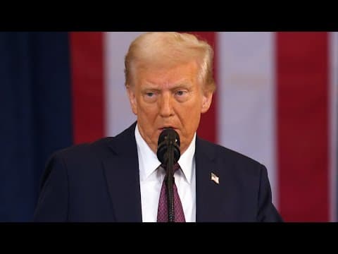 Donald Trump says he will put America first during inauguration address