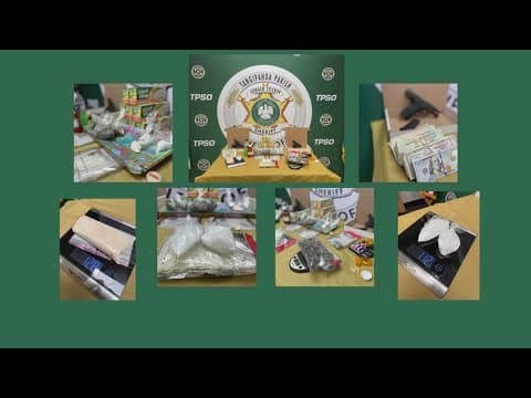 Louisiana man arrested after drug raid uncovers stash including fentanyl and firearms
