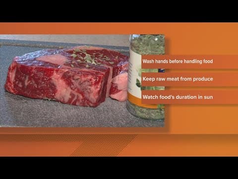 As summer grilling season heats up, don't forget about food safety