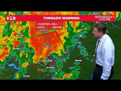 LIVE: Tracking severe weather across North Texas