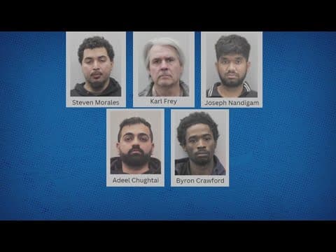 5 arrested in Fairfax County online predator sting