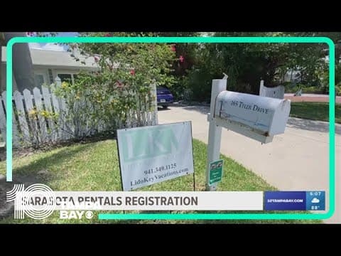 Sarasota officials urge quick action as expanded vacation rental program registration opens