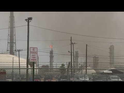 No injuries reported after fire breaks out at Marathon Petroleum refinery in Texas City