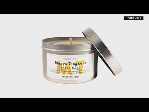 Trader Joe's recalling candle for unexpected burn risk