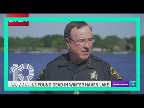 Bodies of 2 missing boaters recovered in Winter Haven lake, sheriff says