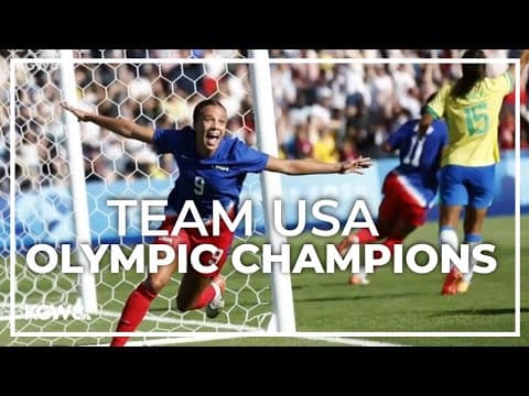 U.S. women's soccer snags another gold medal at Paris Olympics
