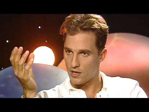 Matthew McConaughey talks about what he loves about acting (1997)