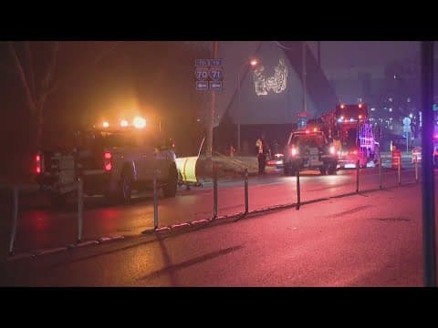 Portion of I-70 West to be closed for multiple days after semi crashes into bridge