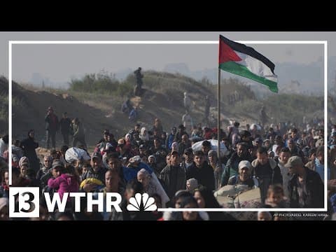 Palestinians return home after over a year of war
