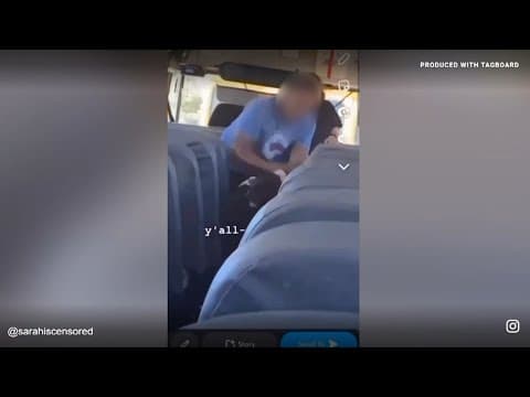 'Unacceptable behavior' | Conroe ISD says video shows district employee hitting student on bus