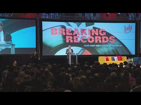 Visit Indy boasts tourism numbers, honors Indiana Fever