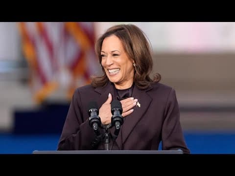 FULL SPEECH: Kamala Harris concedes to Donald Trump