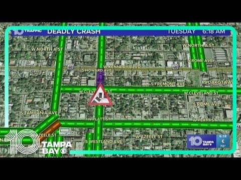 Deadly crash involving pedestrian shuts down part of S. Howard Avenue